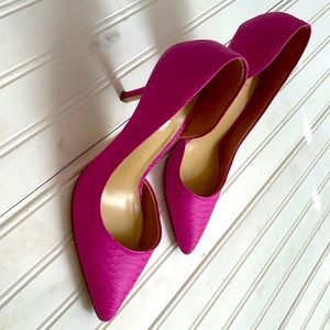 Aldo hot pink pumps